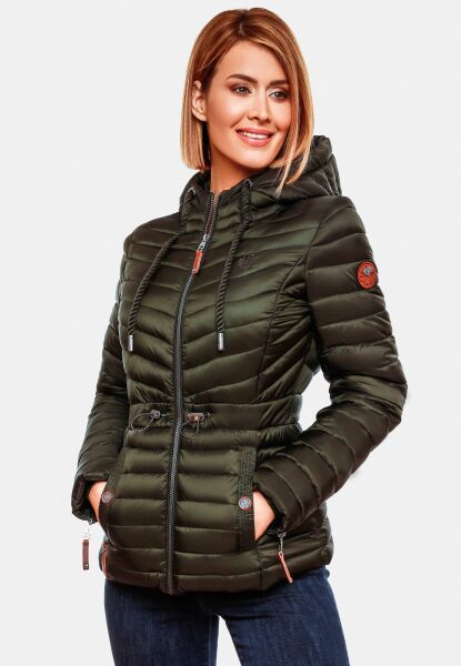 Navahoo Aniyaa Damen Steppjacke mit Kapuze Flash Sale