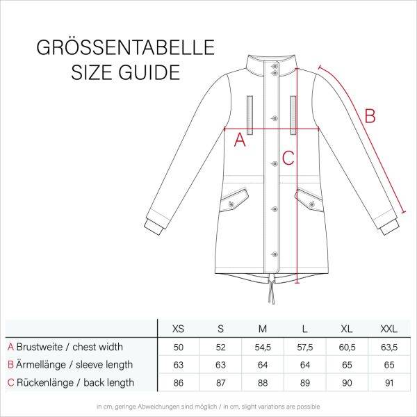 Navahoo Kamil Damen Parka Winterjacke mit Kapuze Top Angebot