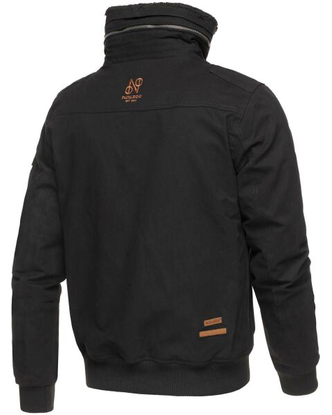 Navahoo Navahoo Herren Piloten Jacke mit Stehkragen Blitzangebot