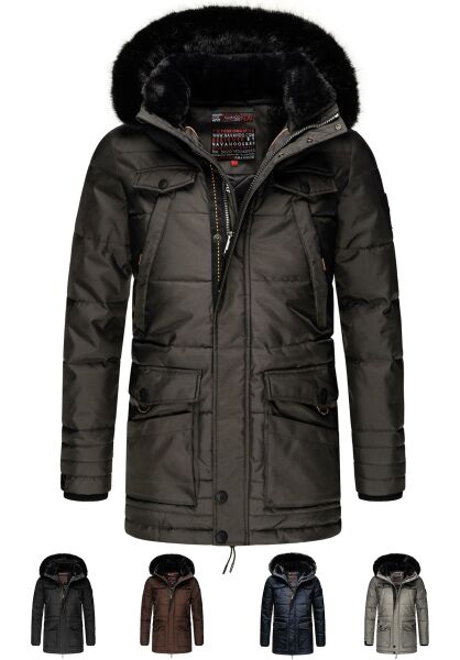 Navahoo Navahoo Luaan Herren Winterjacke mit Kapuze
