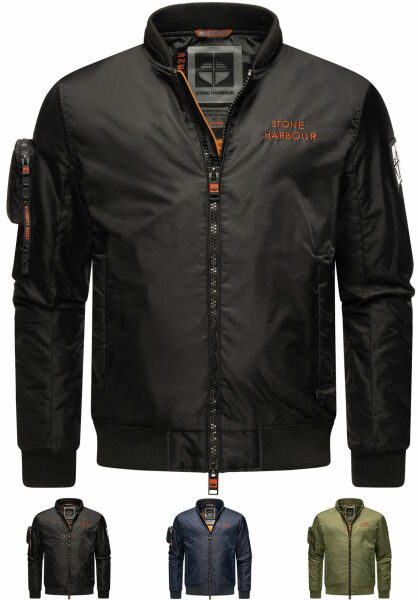 Navahoo Stone Harbour Berkoo Herren Bomber Jacke
