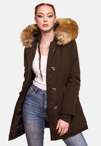 Navahoo Karmaa Damen Parka Winterjacke warm gefüttert JETZT KAUFEN