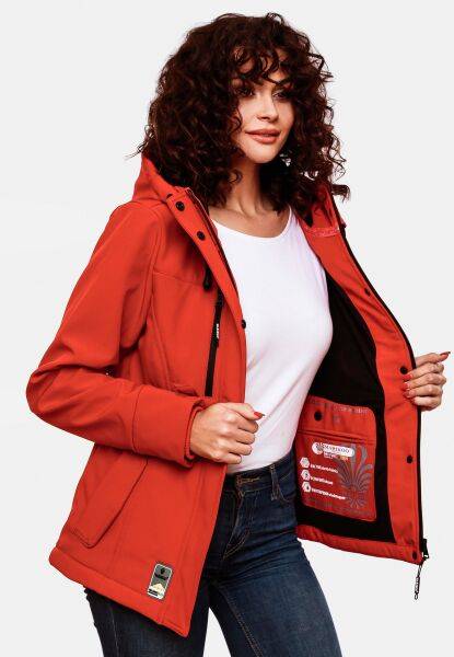 Navahoo Kleine Zicke Damen Softshell Frühling Übergangs Jacke Letzter Tag