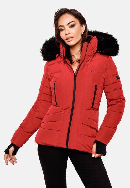 Navahoo Navahoo Adele Damen Winterjacke warm gefüttert Teddyfell Zeitbegrenzte Promotion