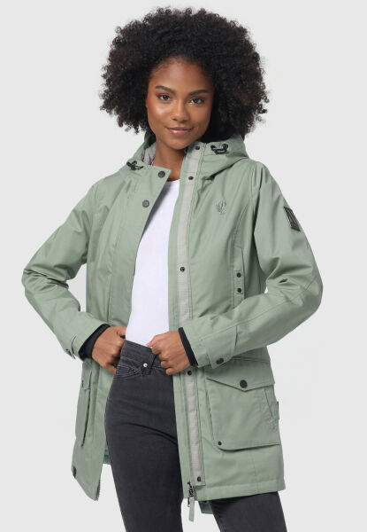 Navahoo Navahoo Brinjaa Damen Übergangs Parka Sonderangebot der Fabrik