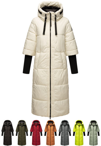 Navahoo Navahoo Ciao Miau Damen lange Winterjacke Vierteljährliche Förderung