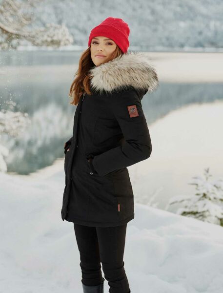 Navahoo Navahoo Cristal Damen Winterjacke Parka mit Kunstfell Discount Store für neue Produkte