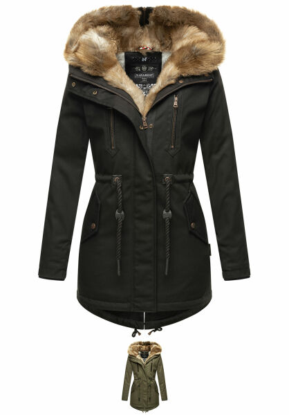 Navahoo Navahoo Diamond Damen Jacke mit Teddyfell 50% Rabatt mit kostenlosem Versand