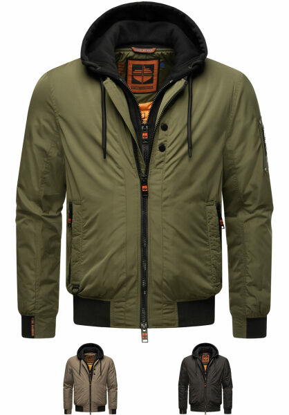 Navahoo Stone Harbour Hoobo Herren Bomber Jacke 2025