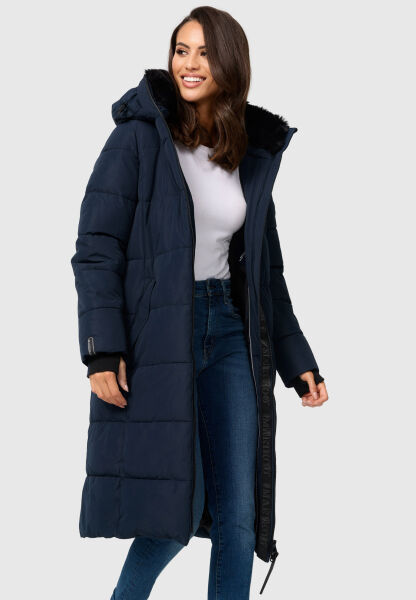 Navahoo Zuraraa lange Damen Winter Steppjacke Rabatt