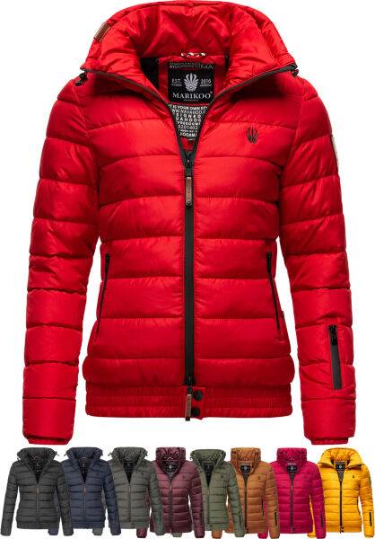 Navahoo Poison Damen Steppjacke Stehkragen