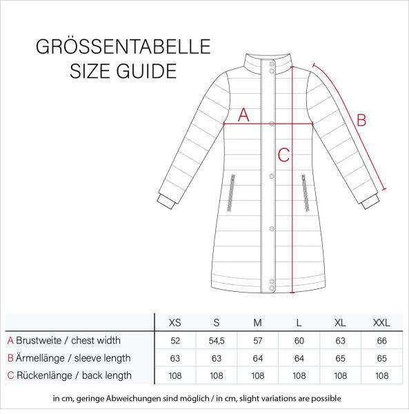 Navahoo Reliziaa Damen Winter Parka lang Saisonschlussverkauf