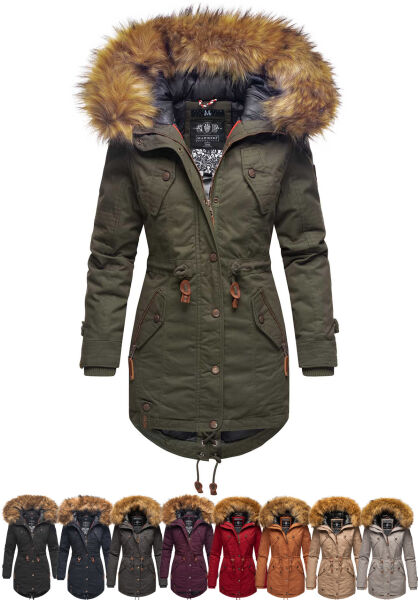 Navahoo La Viva Princess Damen Winterjacke mit Kapuze Vatertagsangebot