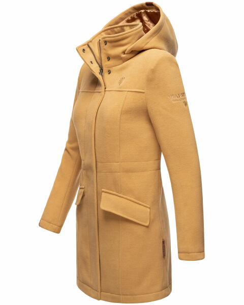 Navahoo Leilaniaa Damen Mantel Trenchcoat Wintermantel mit Kapuze Valentinstagsangebot