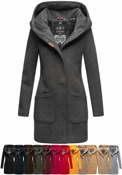 Navahoo Maikoo Damen Trenchcoat Wintermantel Neueste Mode