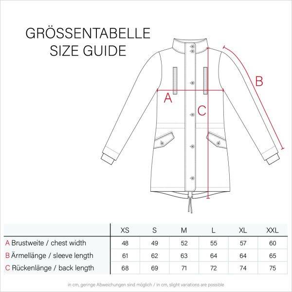 Navahoo Manolya-Sun Damen Parka Übergangsjacke Exklusive Angebote