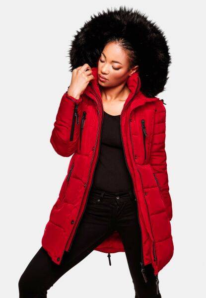 Navahoo Moonshine warme Damen Parka Winterjacke gesteppt Große Rabatte
