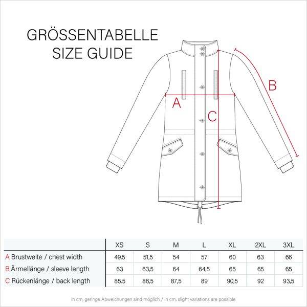 Navahoo Moonshine warme Damen Parka Winterjacke gesteppt Große Rabatte