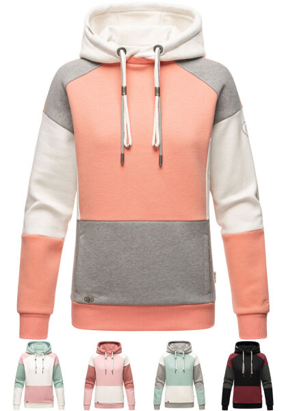 Navahoo Navahoo Babykätzchen Damen Blocking Color Hoodie Kapuzenpullover Letzte 3 Tage