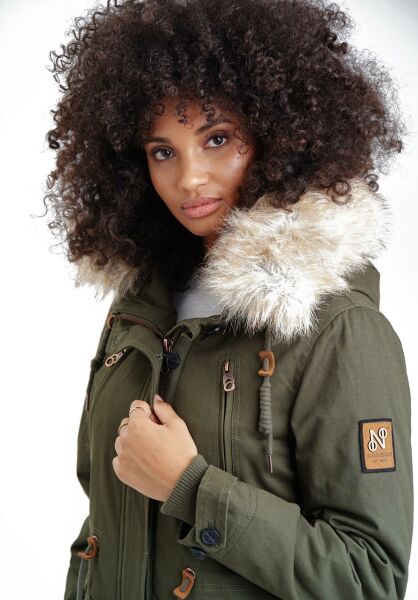 Navahoo Navahoo Kin-Joo Damen Parka Winterjacke Mit Kapuze Letzter Tag