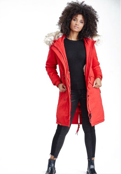 Navahoo Navahoo Kin-Joo Damen Parka Winterjacke Mit Kapuze Letzter Tag