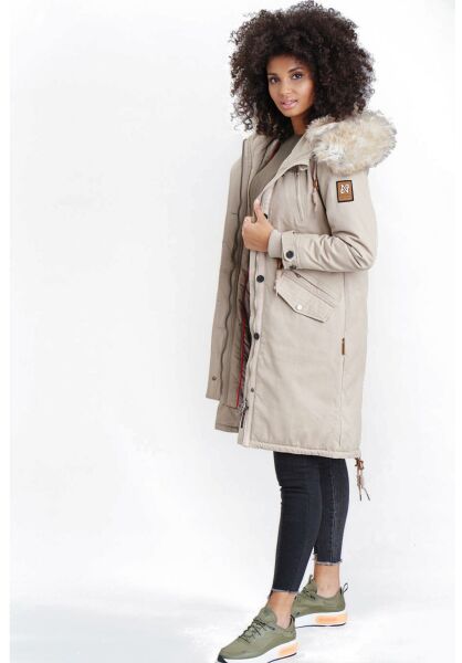 Navahoo Navahoo Kin-Joo Damen Parka Winterjacke Mit Kapuze Letzter Tag
