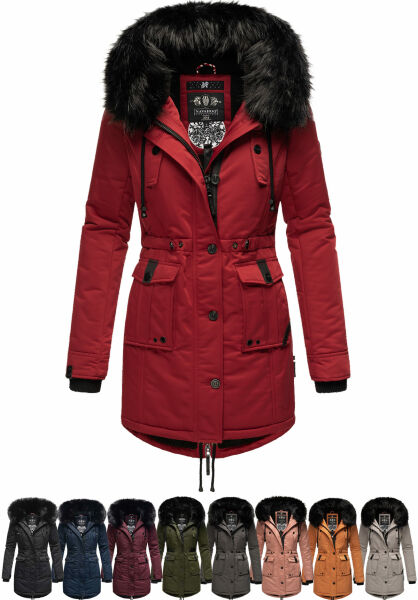 Navahoo Navahoo Luluna Princess Damen Kunstfell Winterjacke Fabrikladen