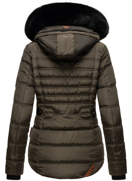 Navahoo Navahoo Melikaa Damen Winterjacke mit Kunstfellkragen & Kapuze zollfrei