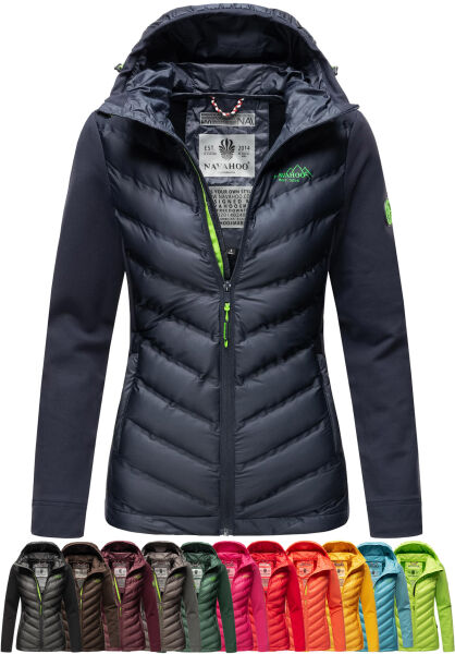 Navahoo Navahoo Nimm mich mit Damen Fleece Hybrid Jacke Trekking Wanderjacke Auslauf