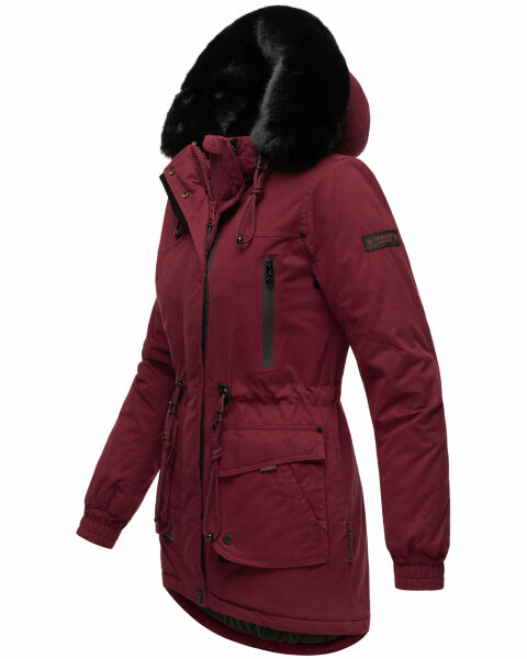 Navahoo Navahoo Olessaa Damen halblange Winterjacke mit Kapuze Hotsell