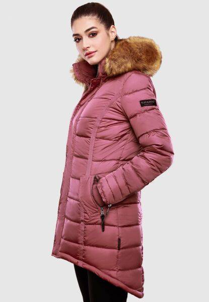 Navahoo Navahoo Papaya Damen gesteppte Winterjacke im Angebot