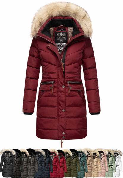 Navahoo Navahoo Paula Damen Parka Winterjacke Gefüttert Schlussverkauf