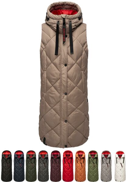 Navahoo Navahoo Schnuckel Damen lange Weste Begrenztes Angebot