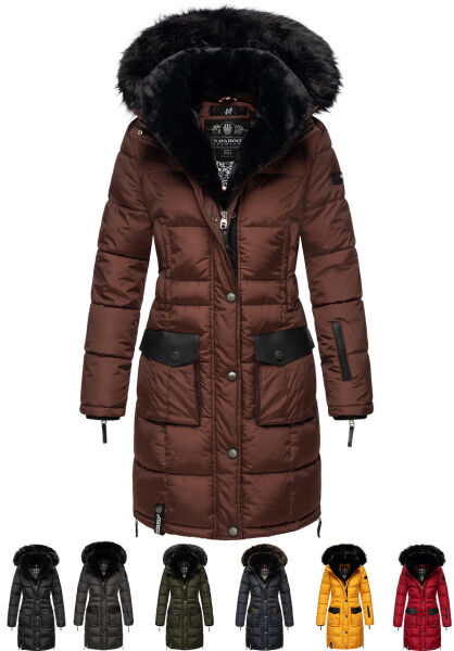 Navahoo Navahoo Sinja Damen Winter Parka Jacke mit Kapuze Cyber Monday