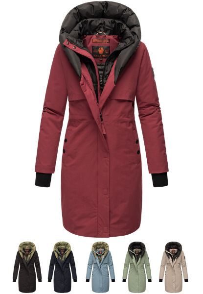 Navahoo Navahoo Snowelf warme Damen Winterjacke Weihnachtsangebot
