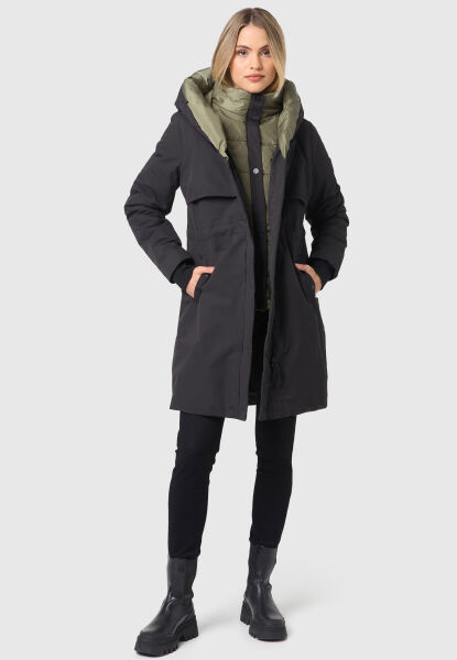 Navahoo Navahoo Snowelf warme Damen Winterjacke Weihnachtsangebot