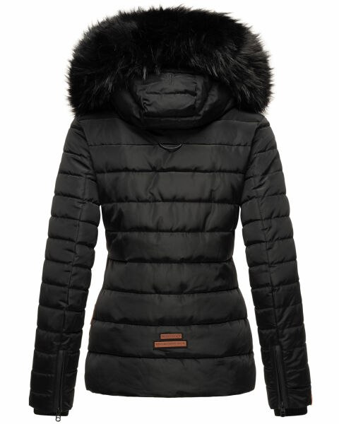 Navahoo Navahoo Wisteriaa Damen Winter Steppjacke mit Kapuze und Fellkragen Top Angebot