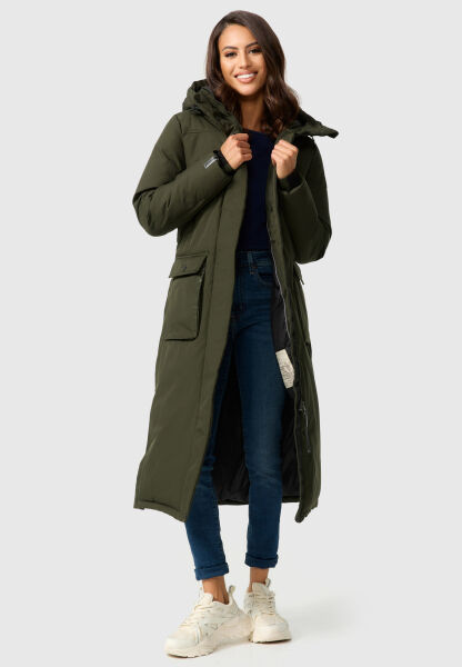 Navahoo Navahoo Wolkenfrost lange Damen Winterjacke Neueste Mode