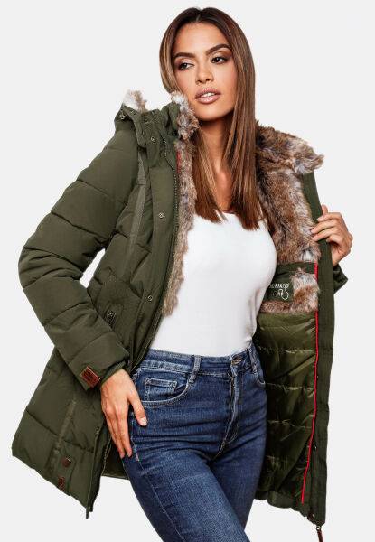 Navahoo Damen Winterjacke mit Kapuze Discount Store für neue Produkte