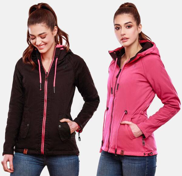Navahoo Chuu Damen 2 in1 Wendejacke Kostenloser Versand international