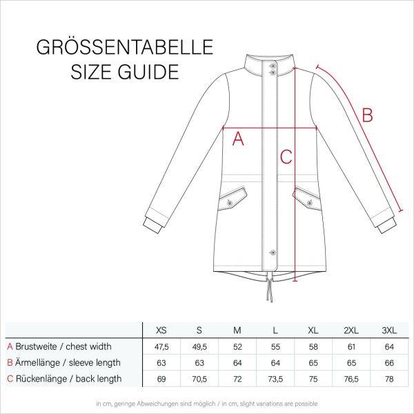 Navahoo Damen Outdoor wasserabweisende Übergangsjacke Fabrikladen