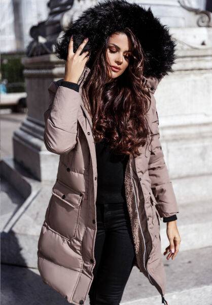 Navahoo Navahoo Cosimaa Damen Parka Winterjacke mit Regenschirm und Tragetasche Im Verkauf
