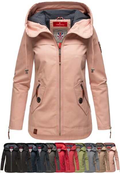 Navahoo Navahoo Wekoo Damen Übergangsjacke mit Kapuze Outlet
