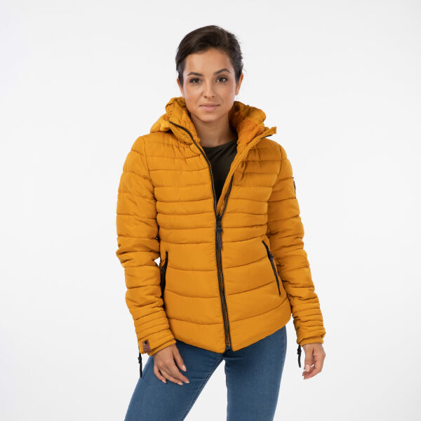 Navahoo Amber Damen Winter Steppjacke mit Teddyfell Hotsell