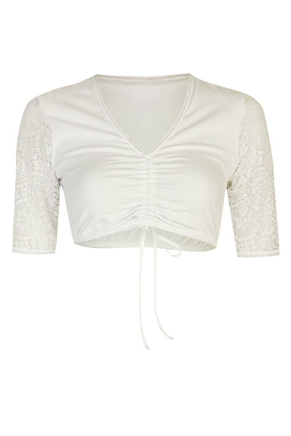 ﻿Nina Von C. Dirndl-Bluse, halbarm