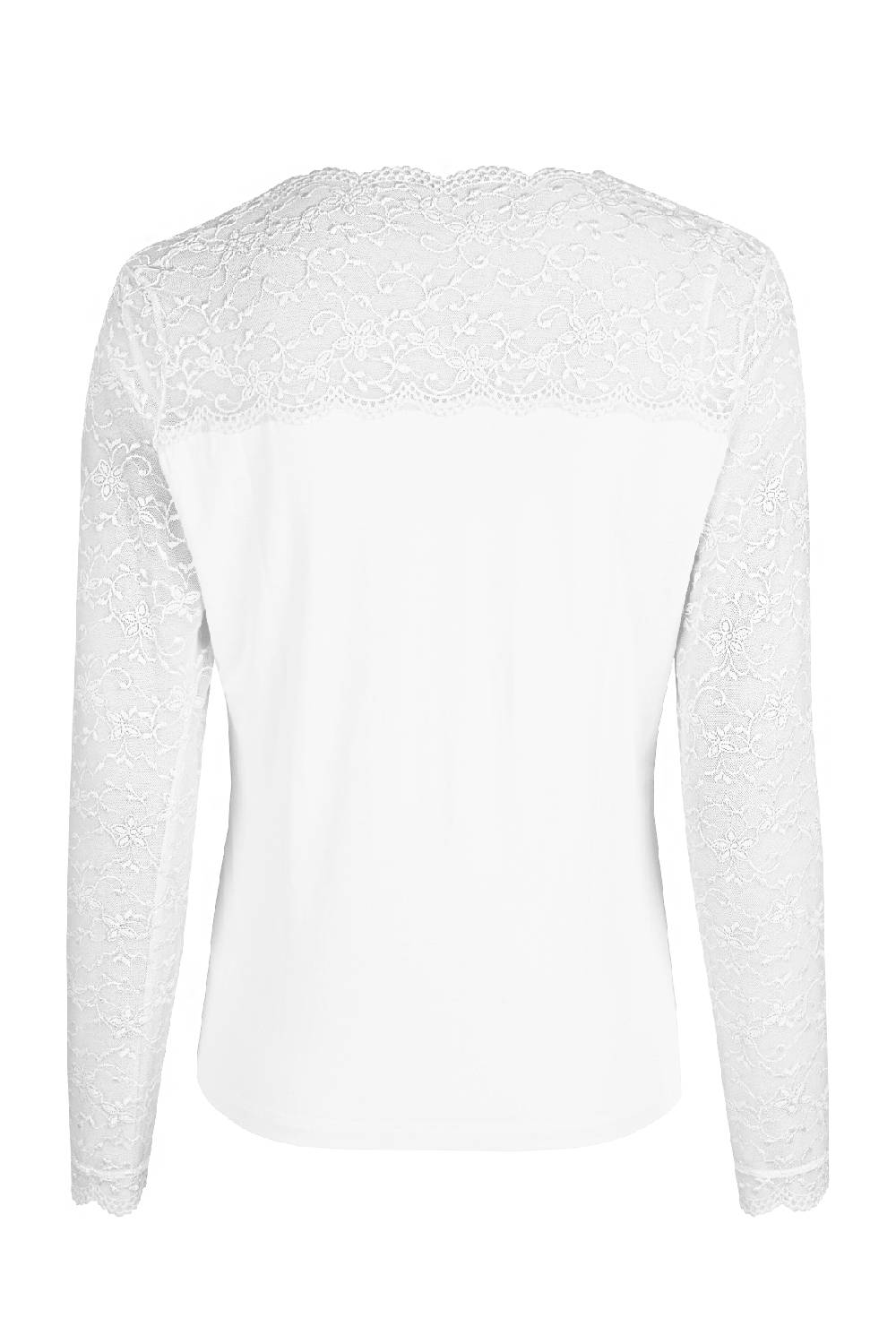 Nina Von C. Spitzenshirt, Langarm Saisonschlussverkauf