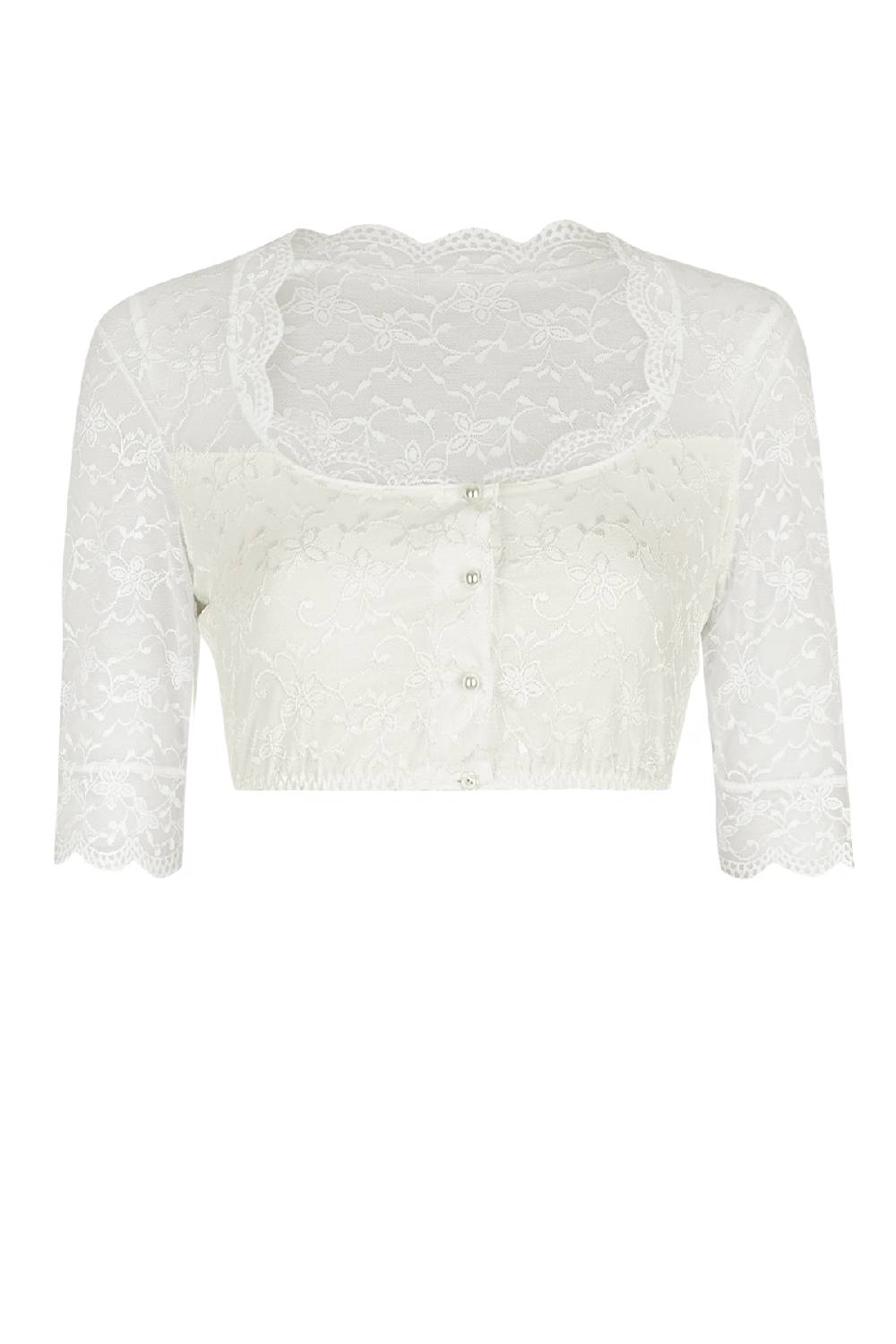 Nina Von C. Dirndl-Bluse Doris, halbarm Bestseller