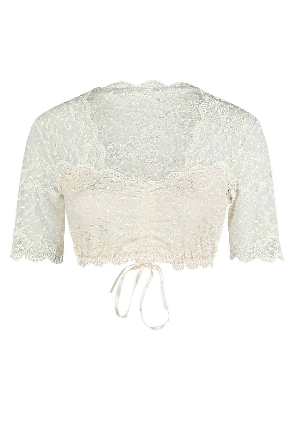 Nina Von C. Dirndl Bluse Martina, halbarm Tiefpreis