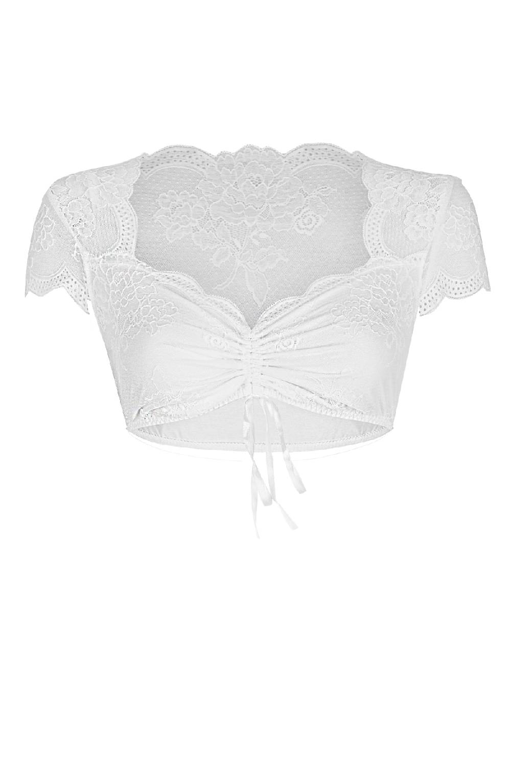 Nina Von C. Dirndl-Bluse Sybille, kurzarm Begrenzte Freigabe