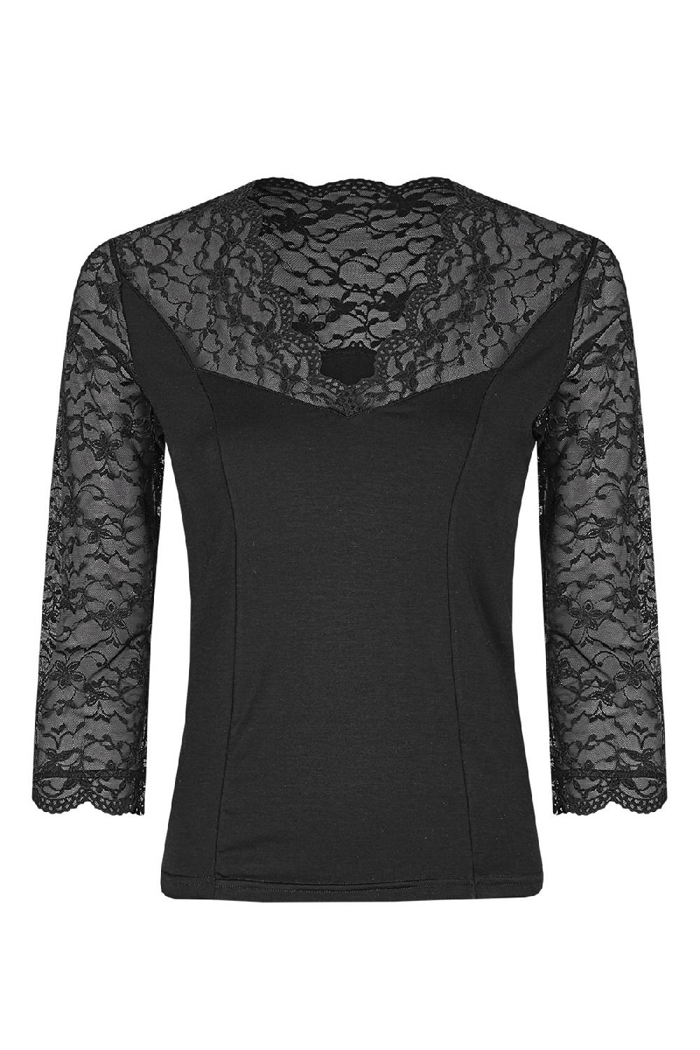 Nina Von C. Spitzenshirt, 3/4 Arm Begrenzt auf 3 Tage